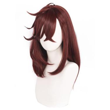 Imagem de Peruca Cosplay Dans Da Dans Ayases Momos Cabelo Sintético 40cm - yiwei