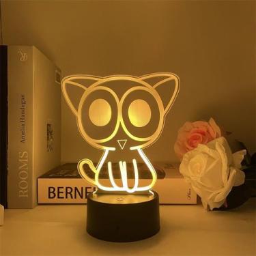 Imagem de Luz noturna LED 3D Legends Of Luoxiaoheis Color Changing - Yiweisai