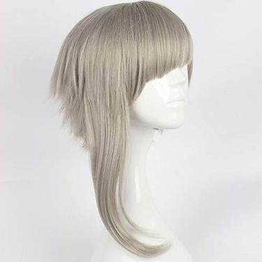 Imagem de Peruca de cosplay Bungos Stray Dogs Nakajima Atsushi com cabelo sintét