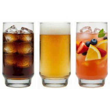 Imagem de Copo Lights 410ml Cerveja Batida Suco Long Drink 06uni - Nadir Figuere