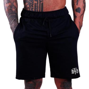 Imagem de Bermuda Masculina Moletom MXD Conceito Estampada MTB Academia Casual e Surf-Masculino