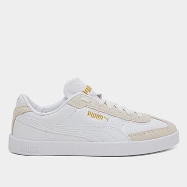 Imagem de Tênis Puma Club II Era Feminino, Branco, Prata, 35