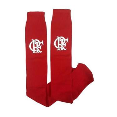 Imagem de Meião Infantil Flamengo Vermelho Campo Oficial, P