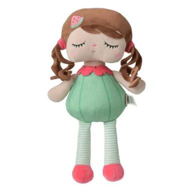 Imagem de Boneca Metoo Frutinhas Pelúcia Original Infantil Presente, Rosa, Claro