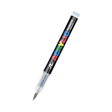 Imagem de Canetas De Tinta Acrílica Coloridas Com Ponta De Pincel Para Artesanat