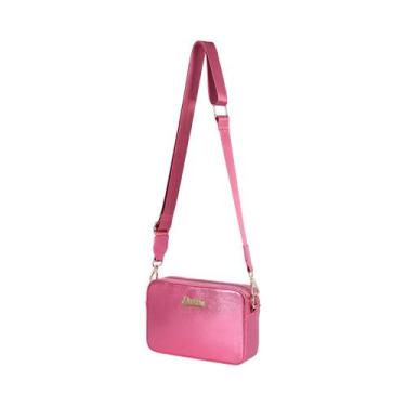 Imagem de Bolsa Pequena Transversal Feminina Barbie Tiracolo Crossbody, Pink