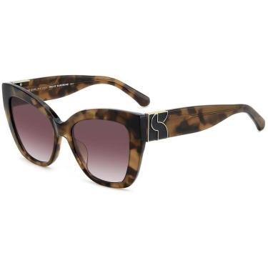 Imagem de Óculos de Sol Kate Spade Bexley/G/S 086 - Marrom Havana 54-Feminino