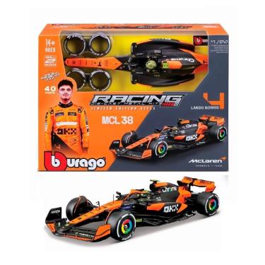 Imagem de Miniatura BBurago P/Montar F1 McLaren MCL38 Norris 4 1:24