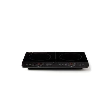 Imagem de Cooktop de Indução Portátil Ariete 1998 vitrocerâmico 2 bocas Touch screen Preto