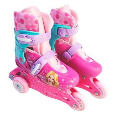 Imagem de Patins Inline - 2-1 - Ajustável - Belinda - 31 A 34 - Dm Toys