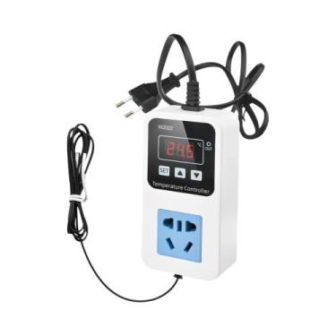 Imagem de Tomada Controladora De Temperatura Eletrônica Digital 1500W Com Tempor