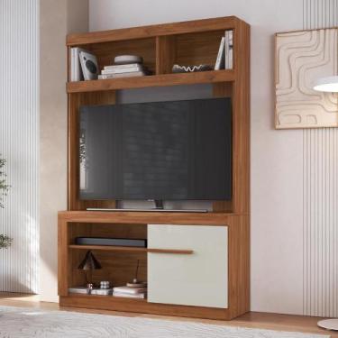 Imagem de Estante para TV e Home Theater até 49 Polegadas MDF 120,1cmx180cm 1 Po