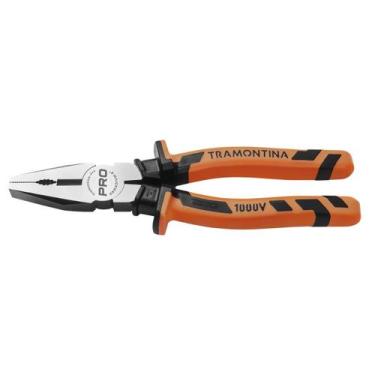 Imagem de Alicate Universal 8'' 1000V Isolado Tramontina PRO Aço Crv
