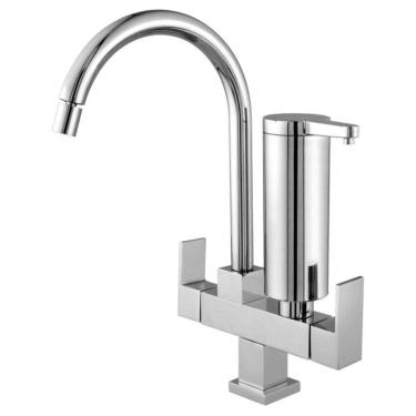 Imagem de Torneira de Cozinha de Mesa com Filtro Cromado