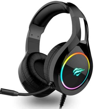 Imagem de Headset Gamer Havit H2232D - LED RGB - Conector USB e 3.5mm - Com Micr