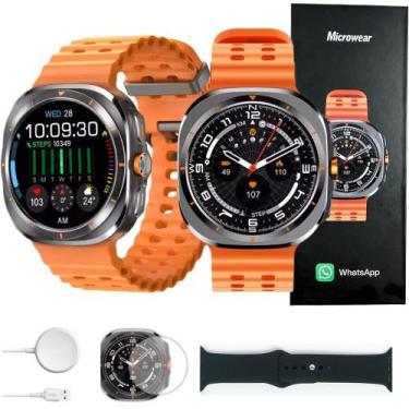 Imagem de Smartwatch Ma27 Responde Whatsapp Amoled Chatgpt Original 2 Pulseiras 