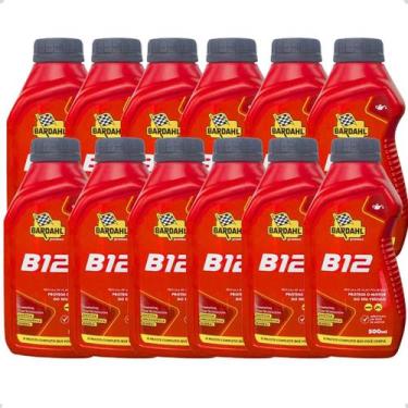 Imagem de 12 Aditivos Bardahl B12 Plus 500ml Atacado Óleo Motor Caixa