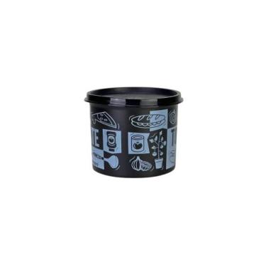 Imagem de Tupperware Redondinha 500 ml Pote Molho de Tomate Pop Box