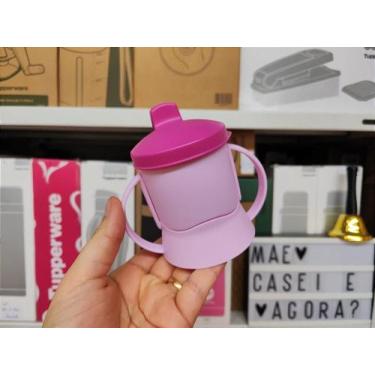 Imagem de Copo Infantil com Bico e Alça - 150 ml - Rosa - Tupperware