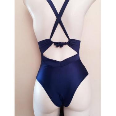 Imagem de Maiô Com Bojo Frente Única Do P Ao GG Plus Size Moda Praia - Bela Bras