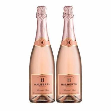 Imagem de Kit 2 Espumante Halberth Moscatel Rose 750ml