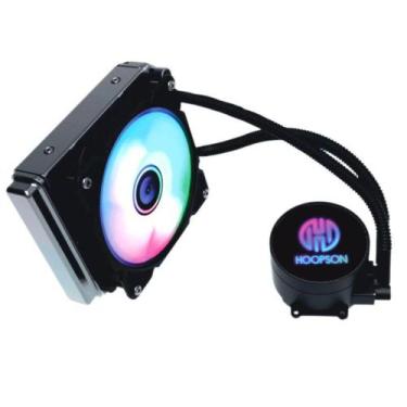 Imagem de Water Cooler Processador Intel Amd Rgb Hoopson