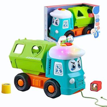 Imagem de Caminhão Interativo Infantil Formas Com Sons e Luzes Castela
