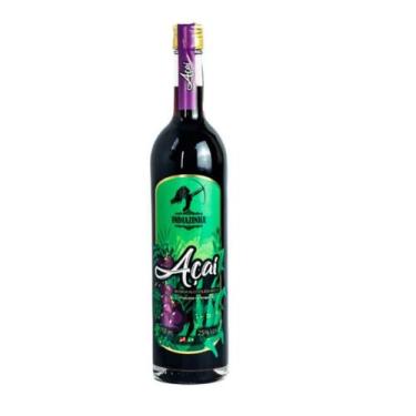 Imagem de Cachaça Indiazinha Açaí - 750 ml  A Original Da Amazônia