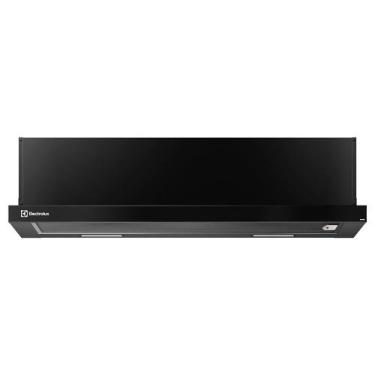 Imagem de Depurador de Ar Electrolux 90cm Retrátil Preto Efficient com Luz de Le