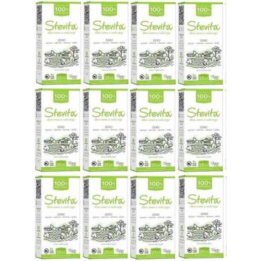 Imagem de Adoçante Líquido Stevita STEVIA NATURAL ZERO KCAL 25ml 12 Un