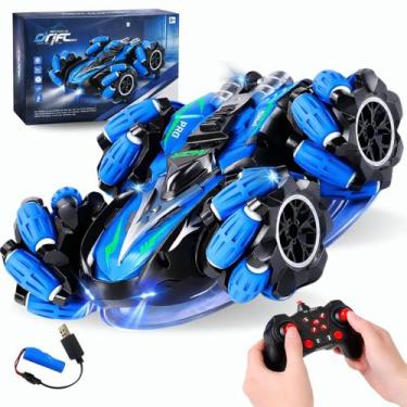 Imagem de Carrinho Drift Controle Remoto 360 Luz Veloz Carro Maluco - EURÓPIO