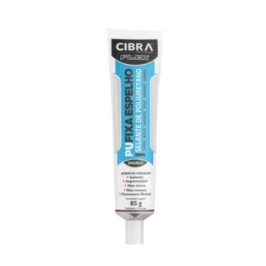 Imagem de Selante PU FIXA ESPELHO - Branco 85g - CIBRAFlex, Branco