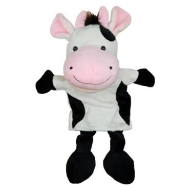Imagem de Fantoche Pelúcia De Mão Animais, Vaca