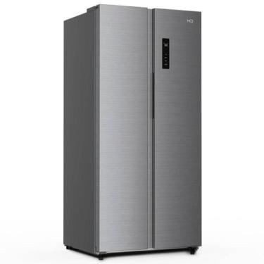 Imagem de Geladeira 480 Litros Frost Free Side By Side HQ-480SBSFFK HQ, Inox, 11