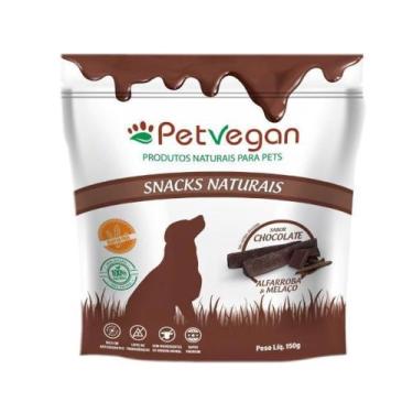 Imagem de Snacks de Chocolate, Alfarroba e Melaço Petvegan 150g