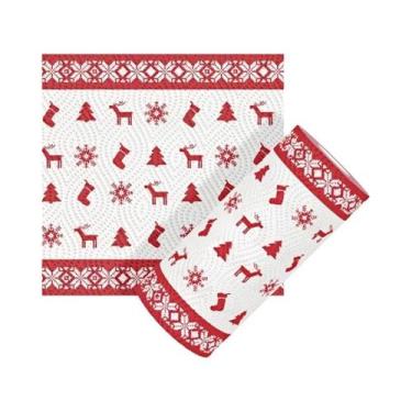 Imagem de Toalhas De Papel Descartáveis De Natal 3 Camadas Grossas Super Absorve