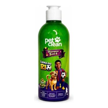 Imagem de Shampoo 5 Em 1 Cães Gatos 500ml Turma Do R10 Pet Clean - Pet Look