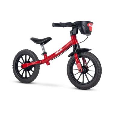 Imagem de Bicicleta Equilíbrio Bike Balance Infantil Sem Pedal Caloi, Vermelho