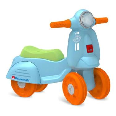 Imagem de Baby Bike Equilibrio Banderetta Brinquedos Bandeirante Azul Azul  Kit 
