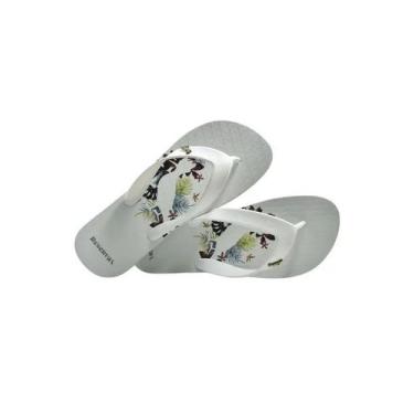 Imagem de Chinelo Reserva Pica-Pau Tropical ll, 42, Branco, Branco