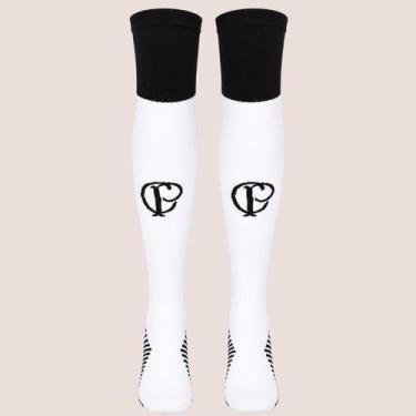 Imagem de Meião Corinthians CP Masculino Adulto Confortável para Futebol Treino 