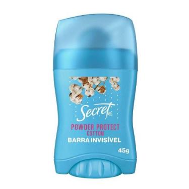 Imagem de Desodorante Stick Secret Powder Protect Cotton 48h 45g