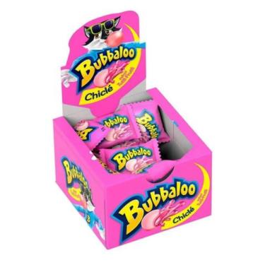 Imagem de Chiclete bubbaloo tutti frutti 300 g 60 unidades