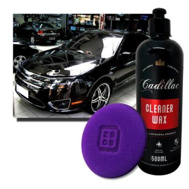 Imagem de Cera Cremosa Cleaner wax Cadillac 500ml + Aplicador espuma