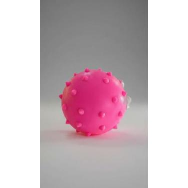 Imagem de Bola Pet Anti Stress 100mm Rosa 1 Unidade - Congratulations Store
