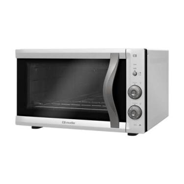 Imagem de Forno Elétrico Mueller Vidro Duplo 50 L Branco - MFB50F, 110V