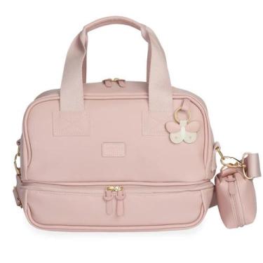 Imagem de Frasqueira Térmica Vicky Borboleta Rosa Masterbag