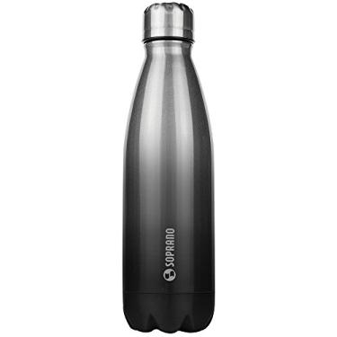 Imagem de Squeeze Urbano 600Ml, Soprano, 0063, Preto, Pequeno
