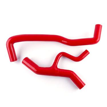 Imagem de LUXERAD Kit de mangueira de arrefecimento de silicone de desempenho de 3 camadas 4,5 mm para FO RD Mustang GT 4.6L V8 96-04 (vermelho)
