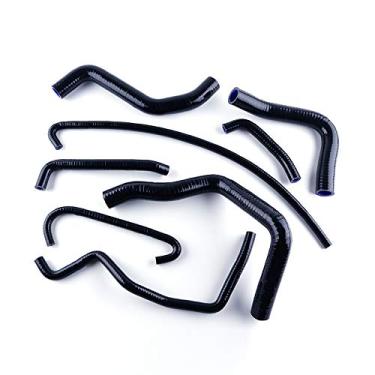 Imagem de LUXERAD Mangueira de motocicleta de desempenho de 3 camadas 4,5 mm para SUZUKI GSXR 600 750 2006-2010 K7 K8 K9 (preto)